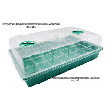 Τράπεζα σπορόφυτων με 40 οπές από PET για οικιακή κηπουρική, αναπνεύσιμη, διαπερατή στο φως, βιοδιασπώμενη, ανθεκτική στη διάβρωση και ανθεκτική, με blister τεχνολογία, κατάλληλη για επιτραπέζια ή δάπεδο χρήση