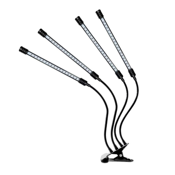 USB maitinama augalų augimo šviesa su laikmačiu ir šviesos intensyvumo reguliavimu, 84 LED, San`an lustas, 5V įvestis, IP44