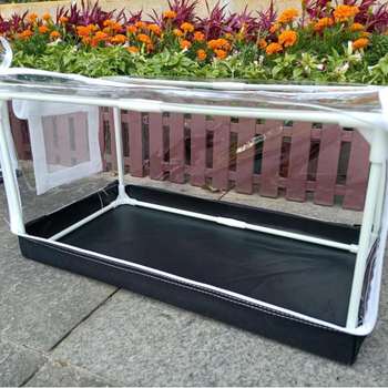 Izoliuota patalpa augalams ir gryboms - PVC konstrukcija, pluošto stiklo rėmas, Mika flower room, tinkama grybų auginimui