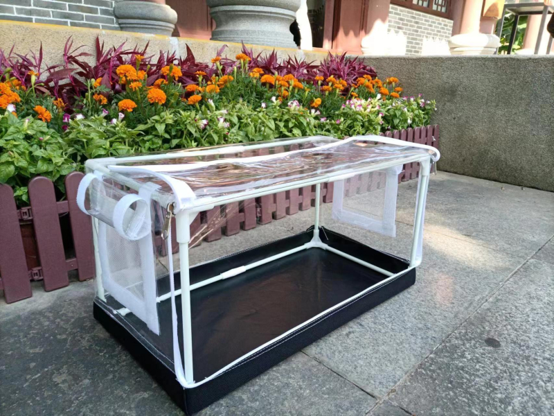 Izoliuota patalpa augalams ir gryboms - PVC konstrukcija, pluošto stiklo rėmas, Mika flower room, tinkama grybų auginimui