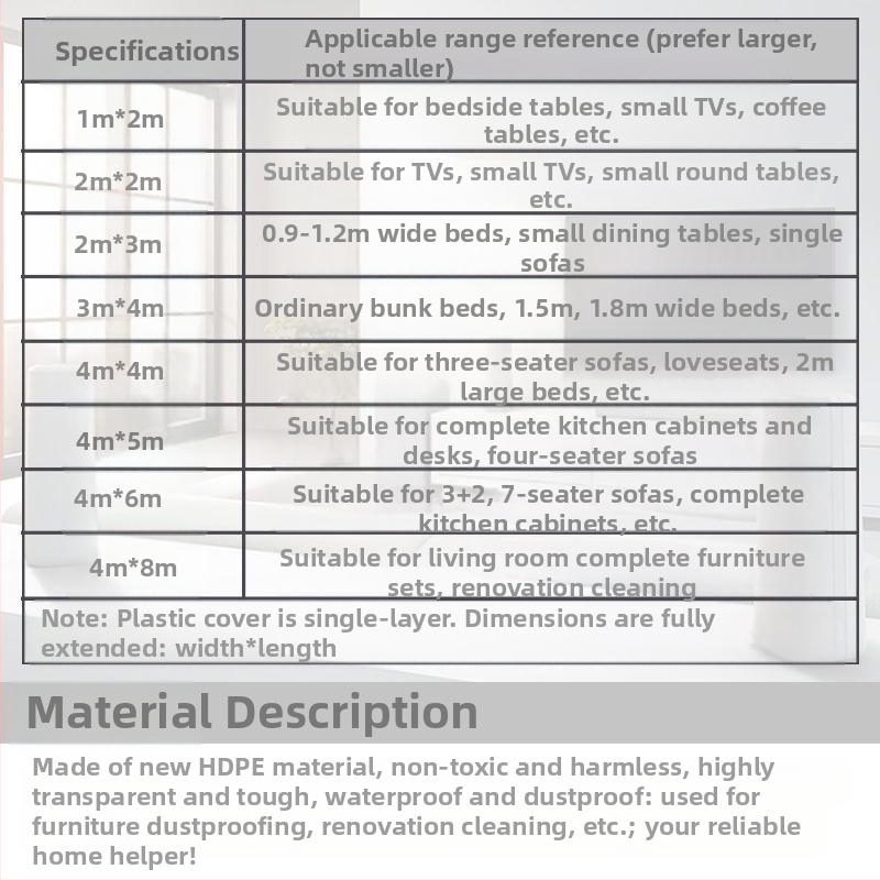 Mobilių dulkių uždanga – sofai ir lovai, paprastas ir modernus stilius, medžiaga: Kita