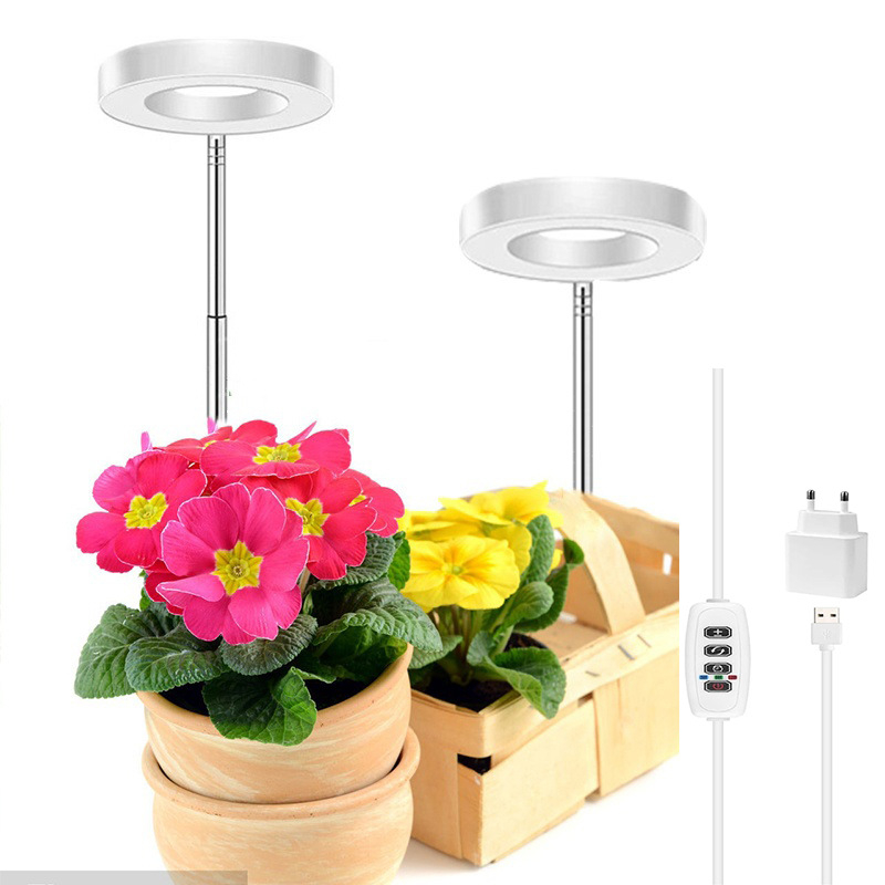 Stalo LED augimo šviesa bonsajams, 48 LED, pilnas spektras, reguliuojama spalvų temperatūra, IP44, 5V įėjimas