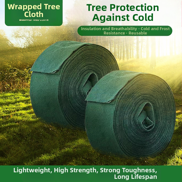 Medžių įvyniojimo audinys – poliesteris – apsauga nuo šalčio ir šilumos išsaugojimas