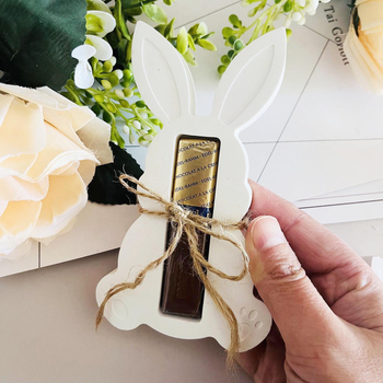 Σιλικονούχο καλούπι λαγουδάκι για εποξική ρητίνη, γύψο και ρητίνες — ακανόνιστο σχήμα, πασχαλινή διακόσμηση, μοντέρνος μινιμαλισμός