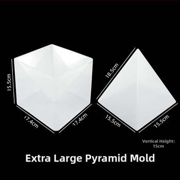Σιλικονούχα φόρμα για κέικ με ακανόνιστο πυραμιδικό σχήμα, φόρμα ρητίνης στάγδην με βάση καθρέφτη