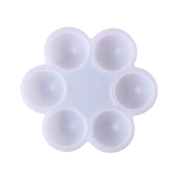 Φόρμα σιλικόνης για ακανόνιστο αυγό-σχήματος ρητίνης κοσμημάτων, DIY προβολή με καθρέφτη και κρυστάλλινο gel