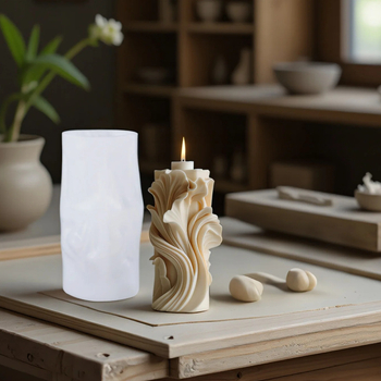 Nolaibao Φόρμα σιλικόνης για κεριά αρωματοθεραπείας – Ακανόνιστος σχηματισμός, DIY λίθος διαχυτήρας