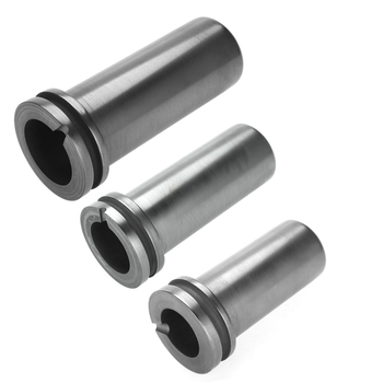 Κρυστάλλινοι κάδοι γραφίτη και πυριτικά για επαγωγικές φούρνους υψηλής θερμοκρασίας, για τήξη χρυσού και αργύρου, ανθεκτικοί στη διάβρωση