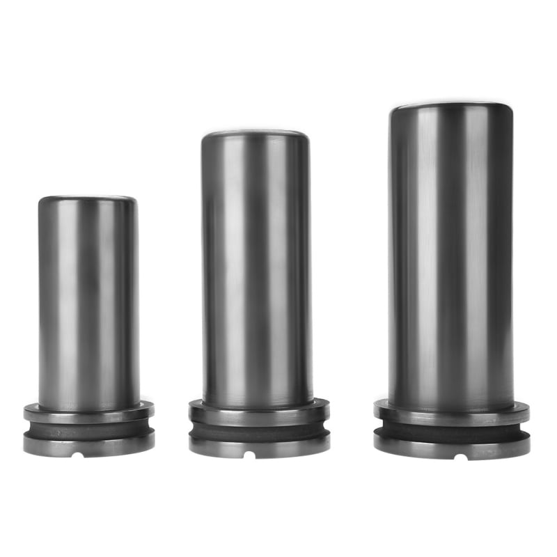 Графитни и кварцови тигли за индукционни пещи с висока температура, за топене на злато и сребро, устойчиви на корозия