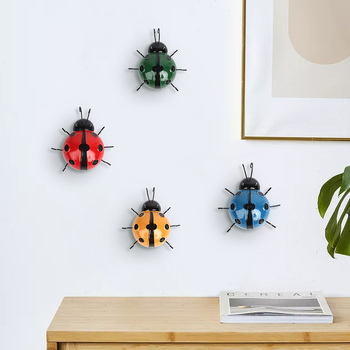 Μεταλλικό κρεμαστό διακοσμητικό τοίχου με πασχαλίτσα επτά αστέρων, σε αγροτικό στυλ, για κήπο και σπίτι