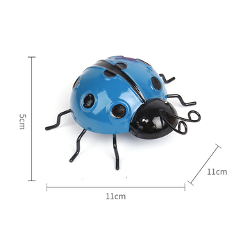 Μεταλλικό κρεμαστό διακοσμητικό τοίχου με πασχαλίτσα επτά αστέρων, σε αγροτικό στυλ, για κήπο και σπίτι