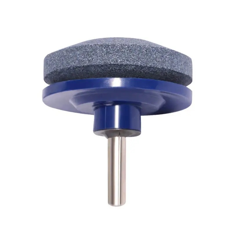 Електрически многофункционален заточвач за ножове на косачка с абразивен шлифовъчен диск - Марка Yibida, Модел Round, Материал: шлифовъчно колело, Занаят: абразив, Приложение: заточване на ножове