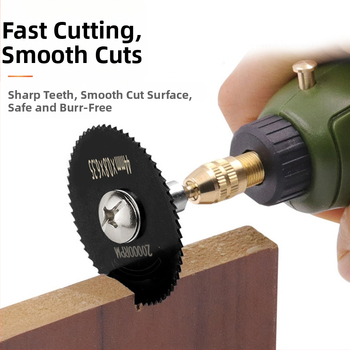 Комплект високоскоростни стоманени режещи ножове за дърво и пластмаса, 8 бр., мини ножове за електрически шлайф (Xingweiqiang)