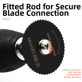 Комплект високоскоростни стоманени режещи ножове за дърво и пластмаса, 8 бр., мини ножове за електрически шлайф (Xingweiqiang)