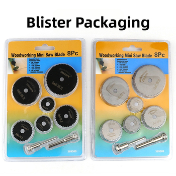 Комплект високоскоростни стоманени режещи ножове за дърво и пластмаса, 8 бр., мини ножове за електрически шлайф (Xingweiqiang)