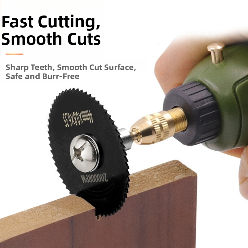 Комплект високоскоростни стоманени режещи ножове за дърво и пластмаса, 8 бр., мини ножове за електрически шлайф (Xingweiqiang)