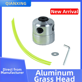 Žolės pjovimo galva – matinė aliumininė stiebelė, cilindrinis aliuminio korpusas, nepajudinamas daugiasluoksnis aliumininis cilindras, atsparus kritimui ir patvarus