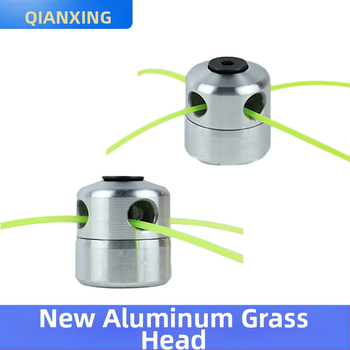 Žolės pjovimo galva – matinė aliumininė stiebelė, cilindrinis aliuminio korpusas, nepajudinamas daugiasluoksnis aliumininis cilindras, atsparus kritimui ir patvarus