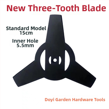 Vejos pjovimo peilis, su trim dantimis, iš mangano plieno, modelis 0000