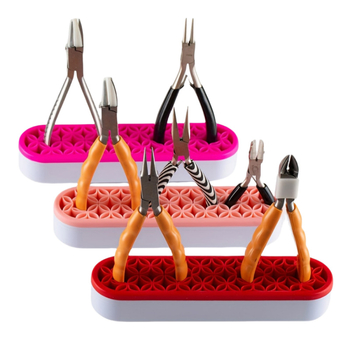 Silikoninis Įrankių Pamatinė — Saugojimo Lentyna Makiažo Įrankiams ir Rašiklio Laikiklis
