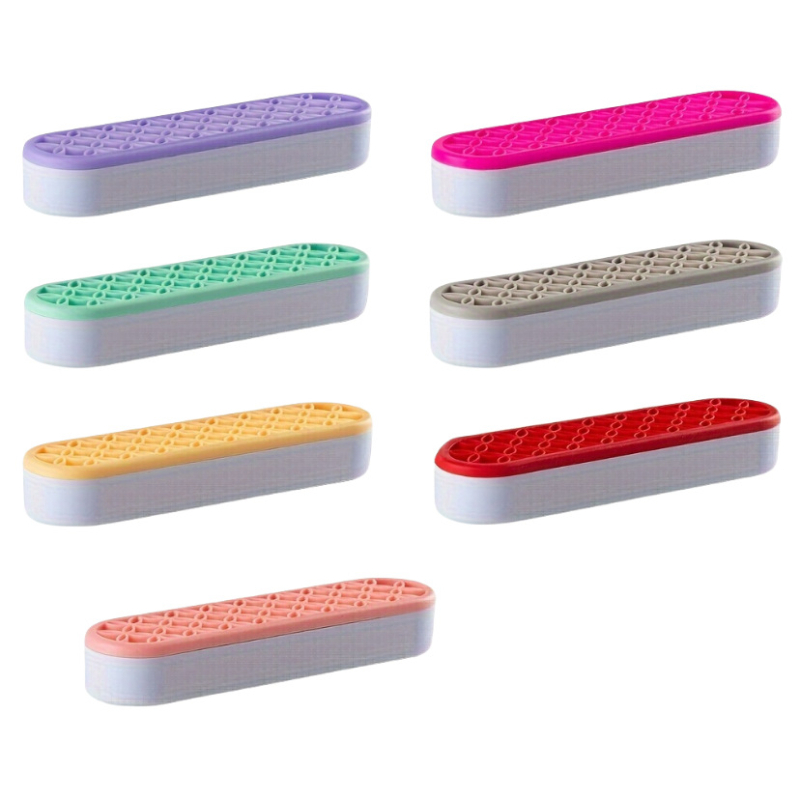 Silikoninis Įrankių Pamatinė — Saugojimo Lentyna Makiažo Įrankiams ir Rašiklio Laikiklis