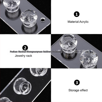 Akrilo papuošalų sieninis laikiklis – vieno sluoksnio, karoliai, apyrankės ir auskarų kabykla, lazerinis pjovimas, Ruduo 2024