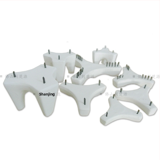 Скулптурни и керамични инструменти за пещи - T-образни долни пирони, опорни пирони, опорни подложки, трикраки скоби за поставяне (модел JCY001; Тип: Други; Оборудване: Друго; Внос: Не)