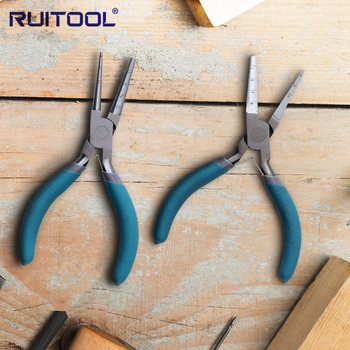 Papuošalų žnyplės su skalėmis – apvalios nosies ir adatinės žnyplės, vyniojimo žnyplės, daugiafunkciniai DIY įrankiai, prekės ženklas RUITOOL