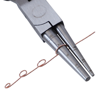 Papuošalų žnyplės su skalėmis – apvalios nosies ir adatinės žnyplės, vyniojimo žnyplės, daugiafunkciniai DIY įrankiai, prekės ženklas RUITOOL