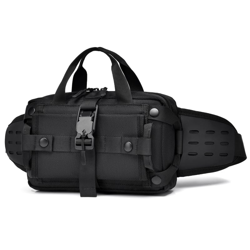 WEIXIER Vyrų juosmens krepšys – gatvės stilius, Oxford audinys, kvėpuojantis, atsparus vandeniui, antibakterinis, atsparus nusidėvėjimui