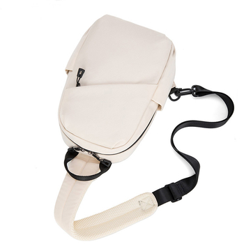 Мъжка чанта през рамо от нейлон, дишаща, водоустойчива, ултралека, едноцветна