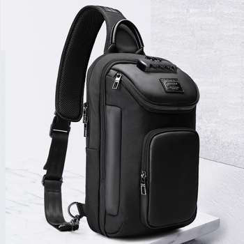 Мъжка чанта за кръст в уличен стил, полиестер, марка XINCADA, водоустойчива и издръжлива