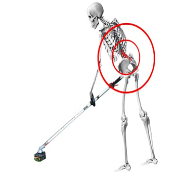 Sodininkystės įrankių ir vejapjovės papildoma rankena; darbo jėgos taupymo dizainas; pritaikymas įmanomas; Prekės ženklas: Kita; Taikymo sritis: Kita