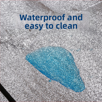 Liels ārējs telts matrača ar EVA alumīnija foliju, biezināts mitrumizturīgs un ūdensizturīgs, piemērots vairākiem cilvēkiem, modelis HW-D1676, audums: vidējā PE putas + divas puses alumīnija folija