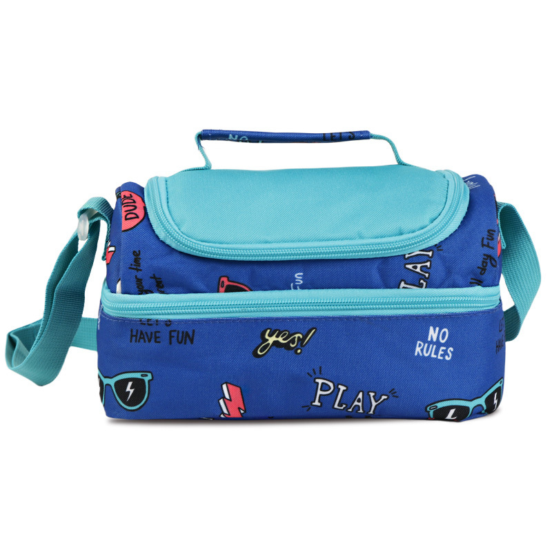 Izolirana torba za dječji ručak, prijenosna, poliestersko vlakno, otporna na habanje, model HCD202373