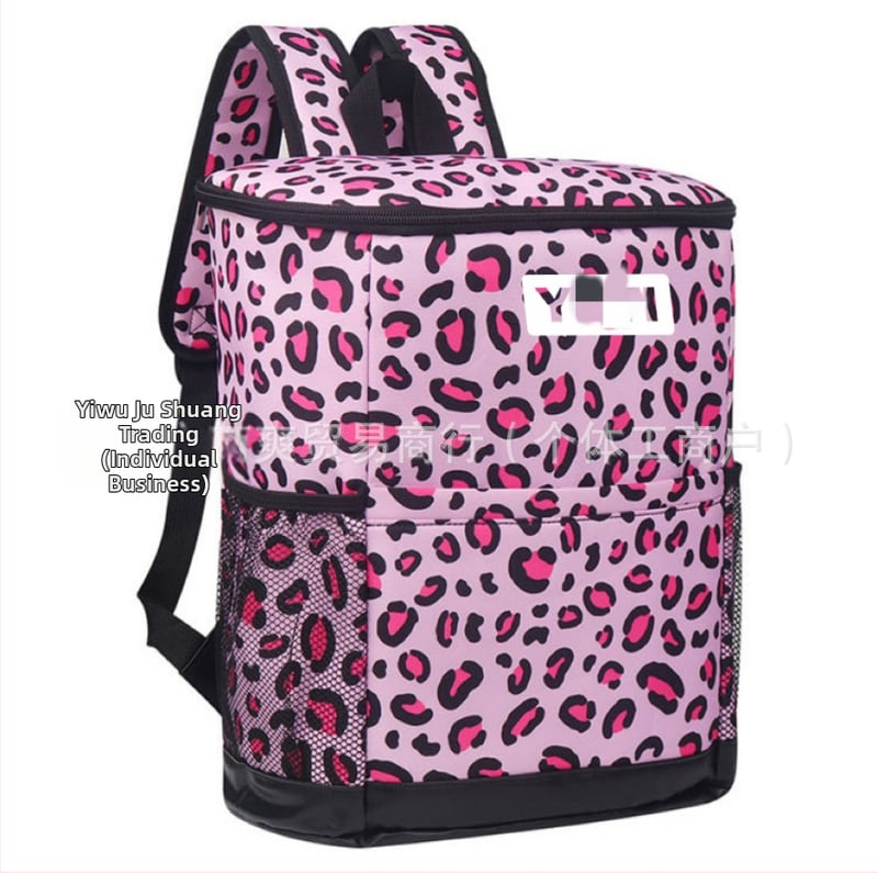 Išorinė izoliacinė vandeniui atspari kuprinė kempeiui su Oxford audiniu, pamušalas poliesteris, atspari vandeniui, išlaiko šilumą, dėvėjimui atspari