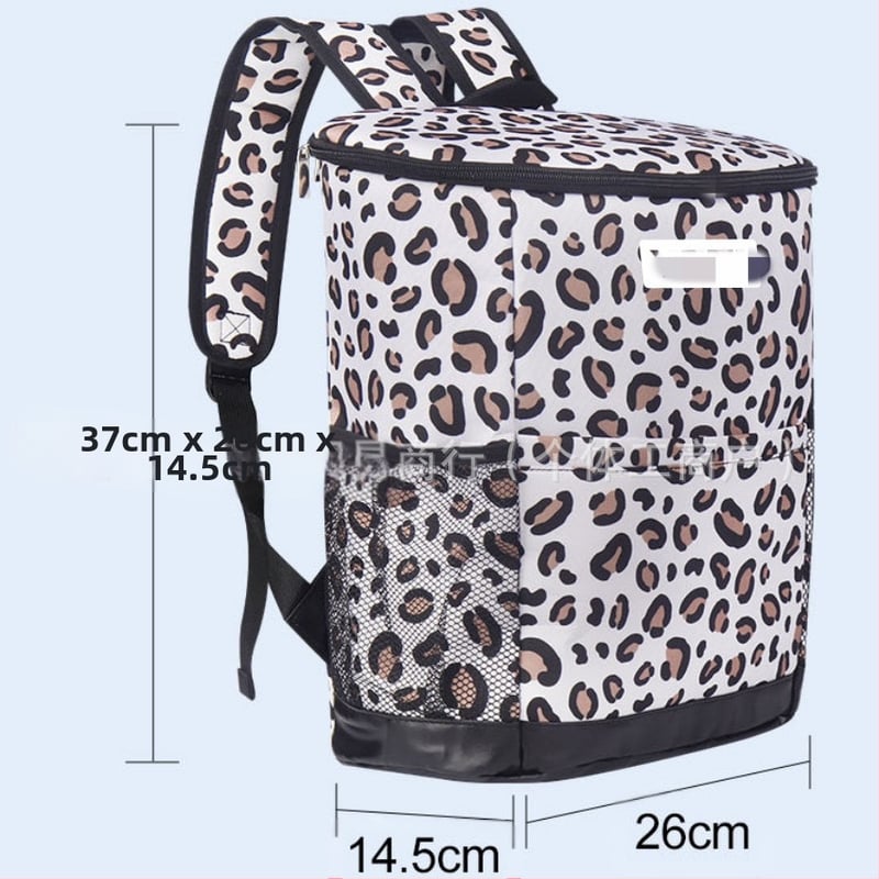 Išorinė izoliacinė vandeniui atspari kuprinė kempeiui su Oxford audiniu, pamušalas poliesteris, atspari vandeniui, išlaiko šilumą, dėvėjimui atspari