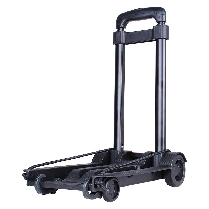 Δίτροχος καρότσι μεταφοράς, πτυσσόμενο και φορητό, σιδερένιος σκελετός, μέγιστη φόρτωση 30 kg, βάρος 2,0 kg