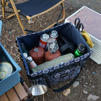 Oxford audinio kempingo laikymo maišas, sulankstomos, nešiojamas, talpa 30–40 L, šiuolaikinio minimalistinio stiliaus