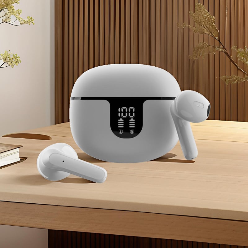 ZAYSON TWS слушалки - чип Jerry, Bluetooth 5.3, IPX6, 4-8 ч автономия, частен модел