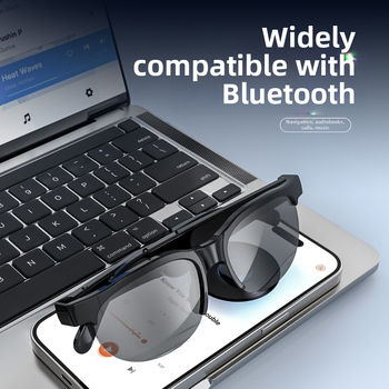 Безжични Bluetooth очила със слушалки XG88PRO, Bluetooth 5.3, обхват до 10 м, стерео звук, 4–8 ч работа, PC+ABS