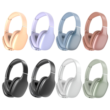 Игрален безжичен хедсет с шумопотискане, Bluetooth 5.4, обхват до 10 м, батерия над 8 часа, стил на глава, стерео звук