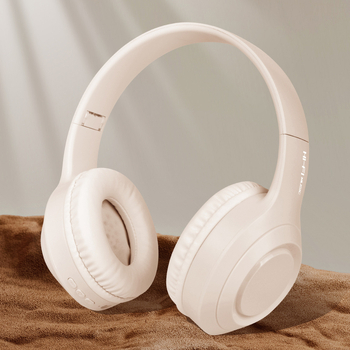 Безжични Bluetooth слушалки през глава с басово стерео Hi‑Fi, съвместими с телефони • Bluetooth 5.3 • обхват 10 м • живот на батерията 4–8 ч