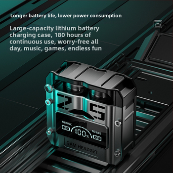 Безжични Bluetooth слушалки за уши, ниска латентност за е-спортове, дишаща светлина, дълъг живот на батерията (Bluetooth 5.0, In-ear, Esports Low Latency, Breathing Light, Long Battery Life)