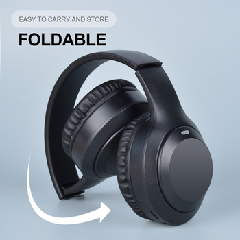 M5 Bluetooth слушалки за глава – безжични стерео DJ слушалки, 10 м обхват, Bluetooth 5.3, 4–8 ч батерия, разговори без ръце