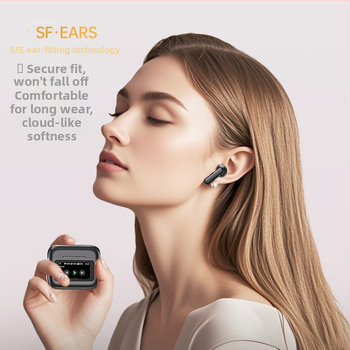 In-ear Bluetooth слушалки с активно шумопотискане, IPX5 водоустойчиви, 4–8 ч батерия, Bluetooth 5.4, безжично спортно стерео