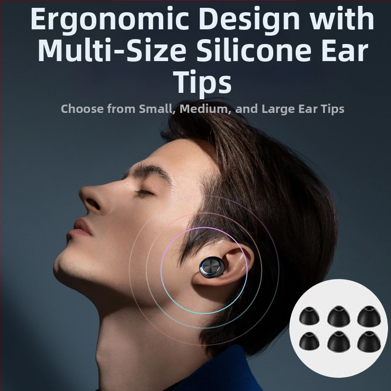H66 bezdrôtové herné slúchadlá TWS – in‑ear stereo, Bluetooth 5.3, IPX7 vodotesné, výdrž nad 8 hodín, NFC a digitálny displej