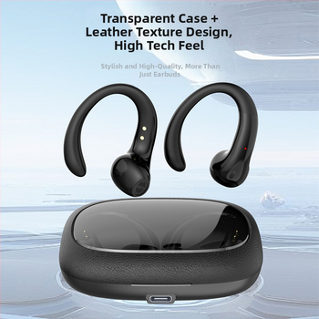 OWS-15 Безжични Bluetooth слушалки за ухото (Bluetooth 5.3+EDR; обхват 10 м; живот на батерията >8 ч; шумопотискане; стерео звук)