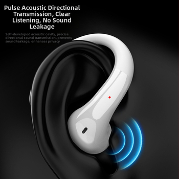 OWS-15 Безжични Bluetooth слушалки за ухото (Bluetooth 5.3+EDR; обхват 10 м; живот на батерията >8 ч; шумопотискане; стерео звук)