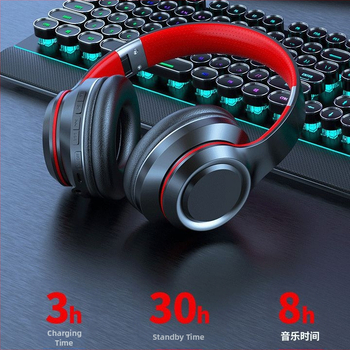 DR90 Belaidės Bluetooth ausinės su aktyvia triukšmo mažinimo technologija, kaulų laidumo technologija, žema latentica e-sporto žaidimams, Bluetooth 5.3, veikimo laikas daugiau nei 8 valandos